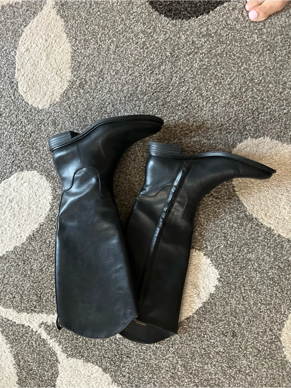 Classic Black Knee high Boots
